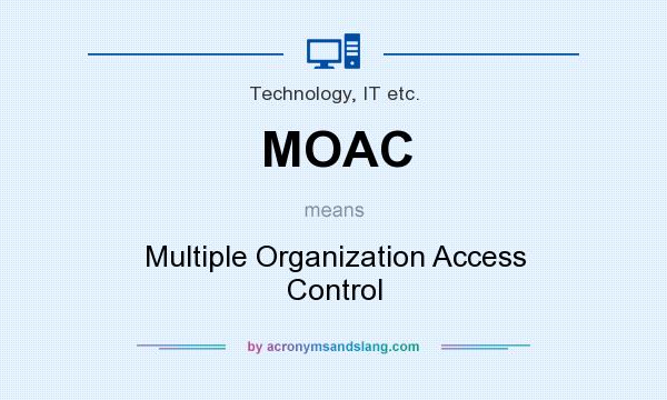 What does MOAC mean? It stands for Multiple Organization Access Control