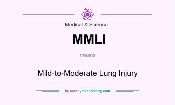 What does MMLI mean? It stands for Mild-to-Moderate Lung Injury