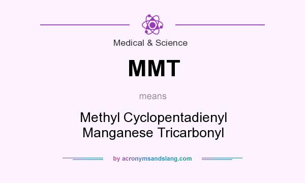 What does MMT mean? It stands for Methyl Cyclopentadienyl Manganese Tricarbonyl