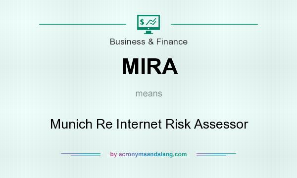 What does MIRA mean? It stands for Munich Re Internet Risk Assessor