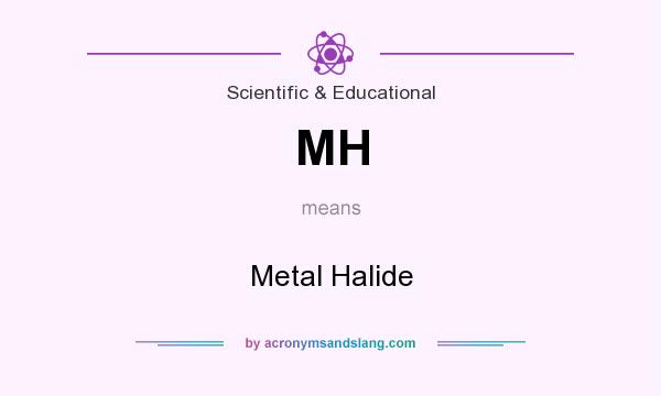 What does MH mean? It stands for Metal Halide
