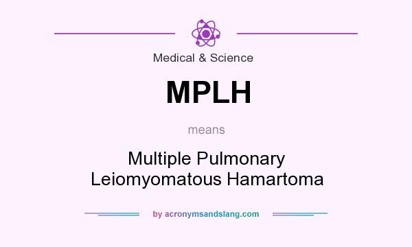 What does MPLH mean? It stands for Multiple Pulmonary Leiomyomatous Hamartoma