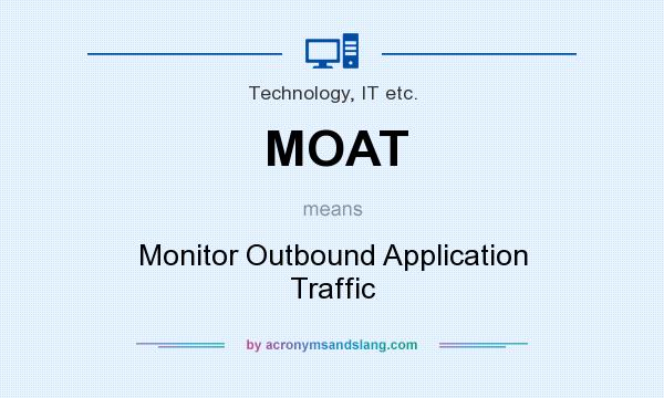 What does MOAT mean? It stands for Monitor Outbound Application Traffic