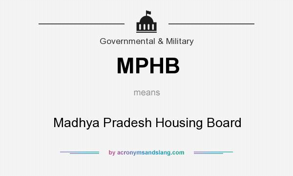 What does MPHB mean? It stands for Madhya Pradesh Housing Board