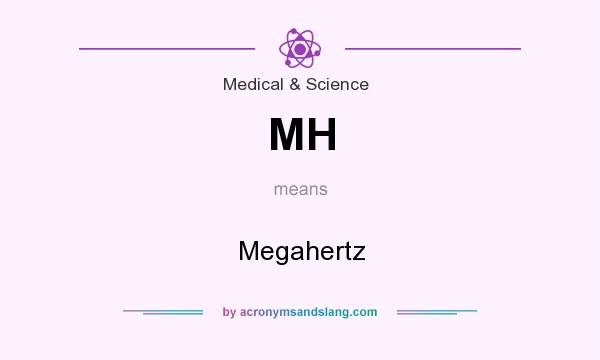 What does MH mean? It stands for Megahertz