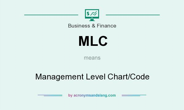 What does MLC mean? It stands for Management Level Chart/Code