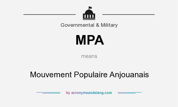 What does MPA mean? It stands for Mouvement Populaire Anjouanais