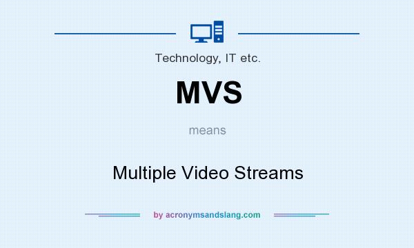 What does MVS mean? It stands for Multiple Video Streams