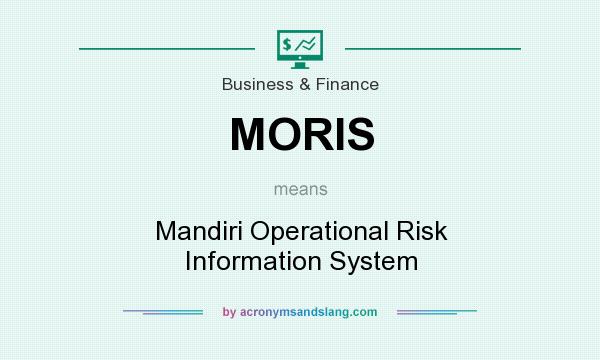 What does MORIS mean? It stands for Mandiri Operational Risk Information System