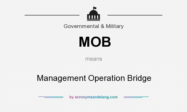 What does MOB mean? It stands for Management Operation Bridge