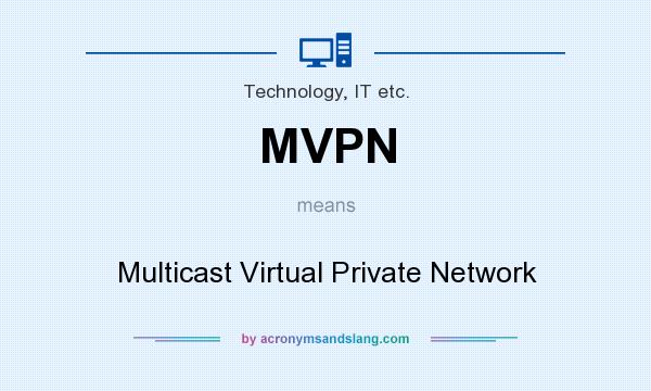 What does MVPN mean? It stands for Multicast Virtual Private Network