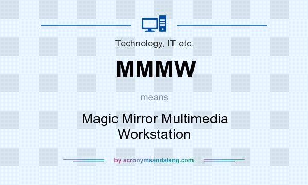 What does MMMW mean? It stands for Magic Mirror Multimedia Workstation