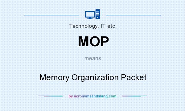 What does MOP mean? It stands for Memory Organization Packet