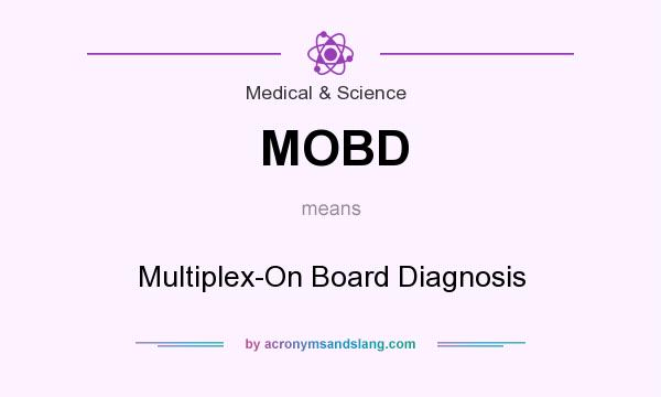 What does MOBD mean? It stands for Multiplex-On Board Diagnosis