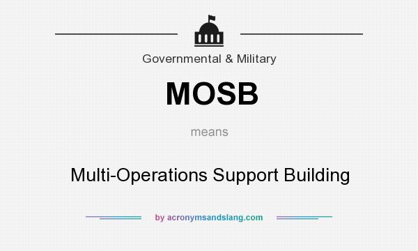 What does MOSB mean? It stands for Multi-Operations Support Building