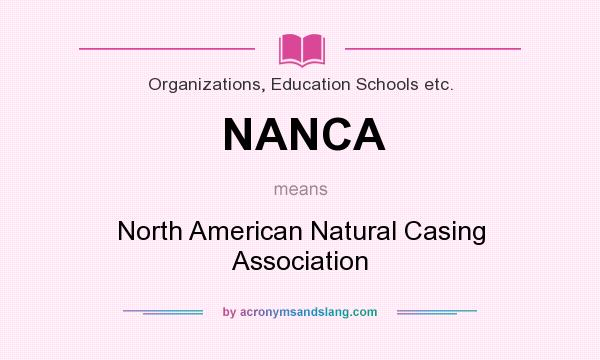What does NANCA mean? It stands for North American Natural Casing Association