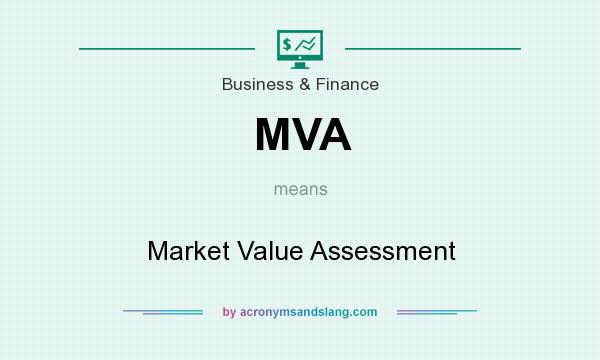 What does MVA mean? It stands for Market Value Assessment