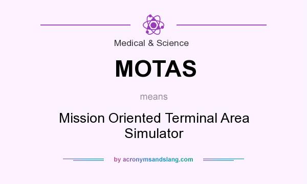 What does MOTAS mean? It stands for Mission Oriented Terminal Area Simulator