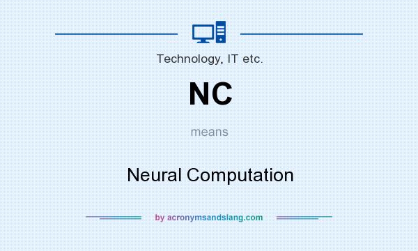 What does NC mean? It stands for Neural Computation