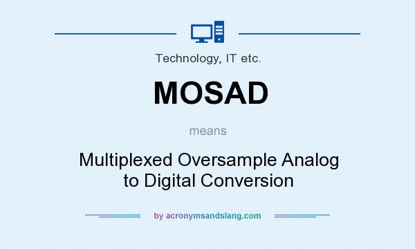 What does MOSAD mean? It stands for Multiplexed Oversample Analog to Digital Conversion