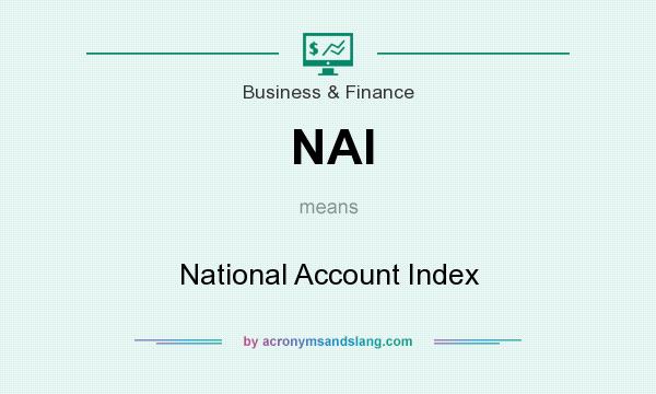 What does NAI mean? It stands for National Account Index
