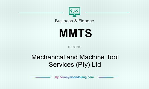What does MMTS mean? It stands for Mechanical and Machine Tool Services (Pty) Ltd