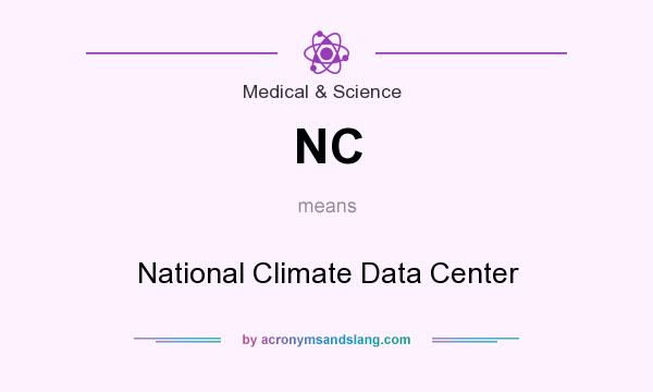 What does NC mean? It stands for National Climate Data Center