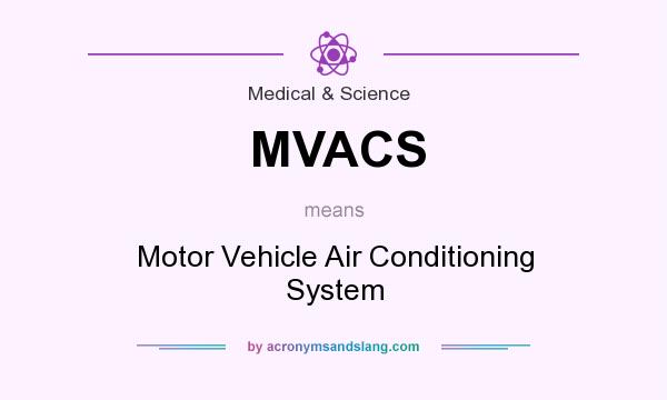 What does MVACS mean? It stands for Motor Vehicle Air Conditioning System