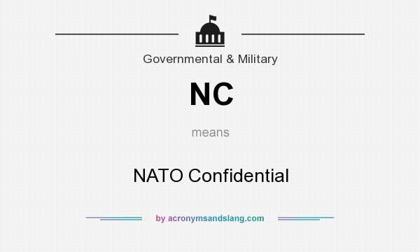 What does NC mean? It stands for NATO Confidential