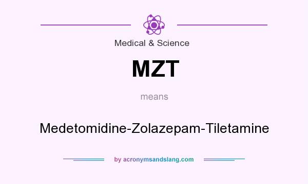 What does MZT mean? It stands for Medetomidine-Zolazepam-Tiletamine