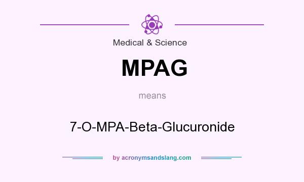 What does MPAG mean? It stands for 7-O-MPA-Beta-Glucuronide