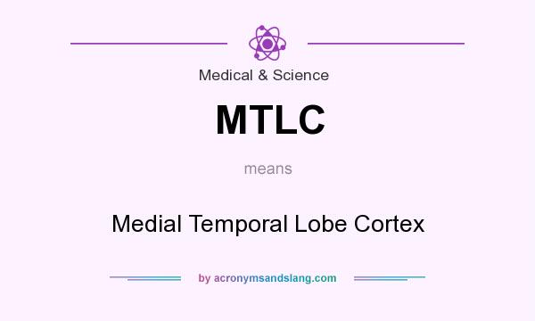 What does MTLC mean? It stands for Medial Temporal Lobe Cortex