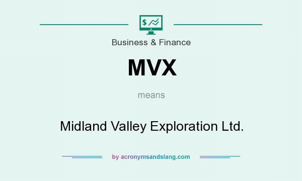 What does MVX mean? It stands for Midland Valley Exploration Ltd.