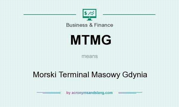 What does MTMG mean? It stands for Morski Terminal Masowy Gdynia