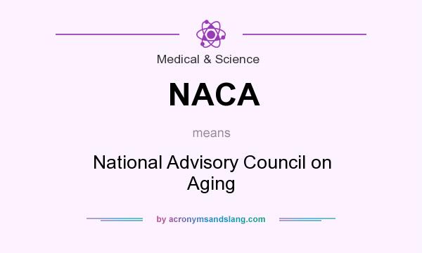 What does NACA mean? It stands for National Advisory Council on Aging