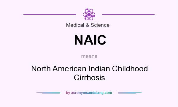 What does NAIC mean? It stands for North American Indian Childhood Cirrhosis