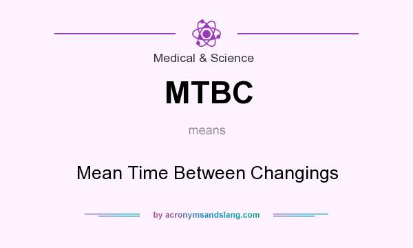 What does MTBC mean? It stands for Mean Time Between Changings
