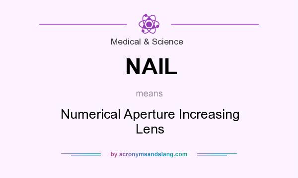 What does NAIL mean? It stands for Numerical Aperture Increasing Lens