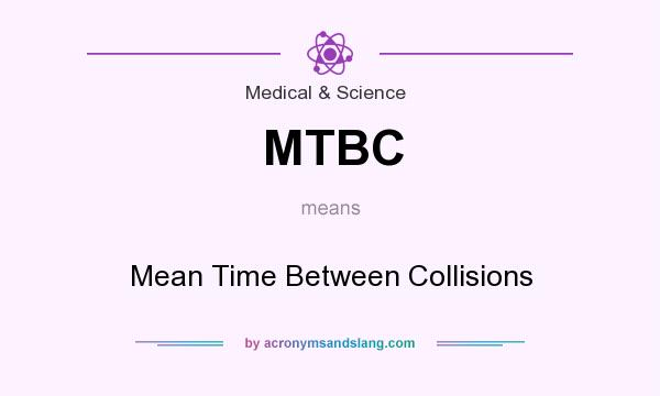 What does MTBC mean? It stands for Mean Time Between Collisions