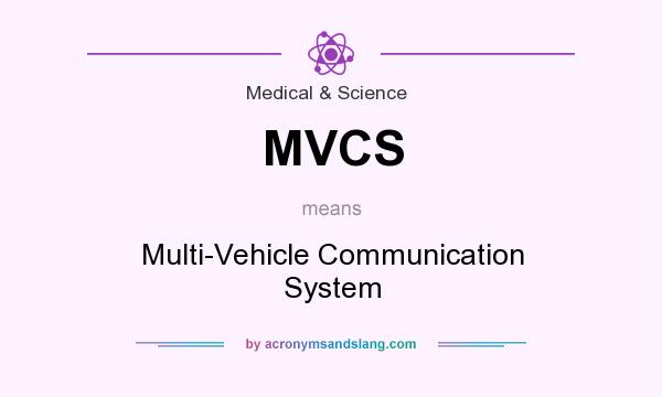 What does MVCS mean? It stands for Multi-Vehicle Communication System