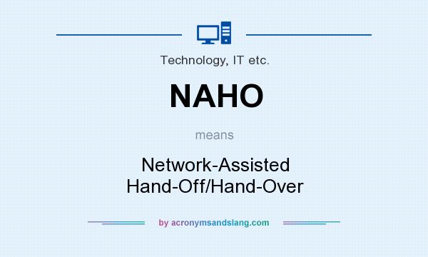 What does NAHO mean? It stands for Network-Assisted Hand-Off/Hand-Over