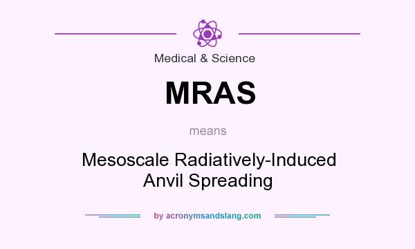 What does MRAS mean? It stands for Mesoscale Radiatively-Induced Anvil Spreading
