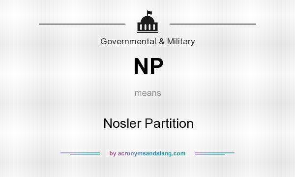 What does NP mean? It stands for Nosler Partition