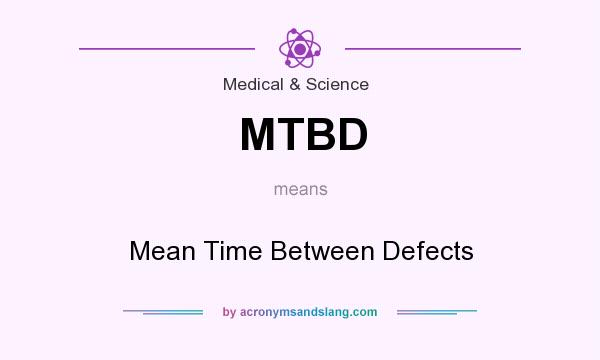 What does MTBD mean? It stands for Mean Time Between Defects