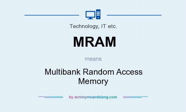 What does MRAM mean? It stands for Multibank Random Access Memory