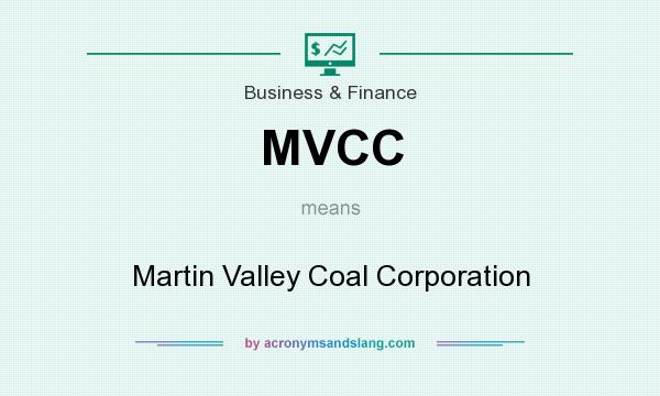 What does MVCC mean? It stands for Martin Valley Coal Corporation
