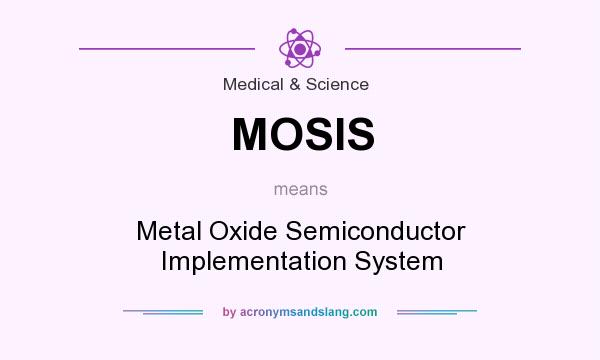 What does MOSIS mean? It stands for Metal Oxide Semiconductor Implementation System