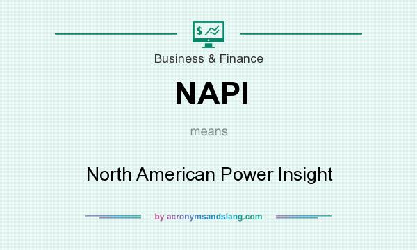 What does NAPI mean? It stands for North American Power Insight