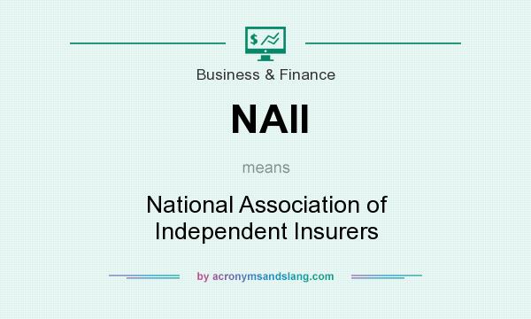 What does NAII mean? It stands for National Association of Independent Insurers