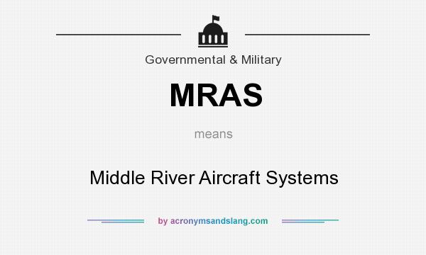 What does MRAS mean? It stands for Middle River Aircraft Systems